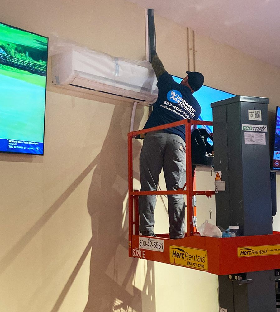 ductless AC installation